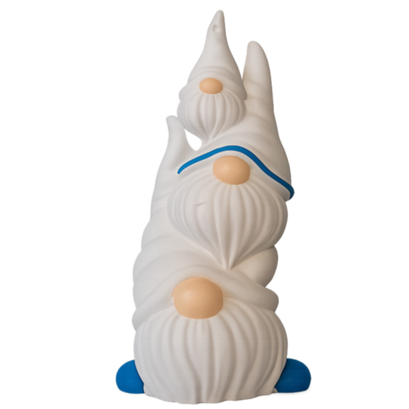 Deko Wichtel Freunde handbemalt moderne Geschenkidee